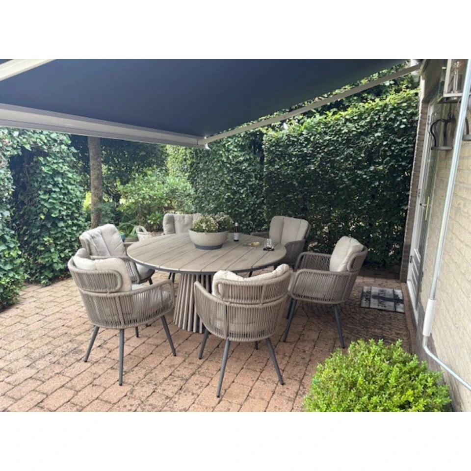 GI Linares/Trinxa Ø148 Cm. (7-delig) - Ronde Tuinset 4 GI Linares/Trinxa Ø148 Cm. (7-delig) - Ronde Tuinset - Afbeelding 2