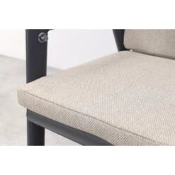 VDG Solaro Verstelbare Dining Tuinstoel - Light Rope / Teak Arm -VIDAXL Winkel 3aee003538bb4d70a116d372e3070146