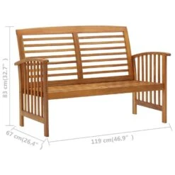 VidaXL - Loungeset - Bruin - Hout -VIDAXL Winkel 3bbaebc7a5804183af16956dbdb4100e