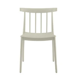 Giga Meubel Tuinstoelen Stapelbaar - Taupe - Kunststof - Set Van 2 -VIDAXL Winkel 3cd96774a3324a1693e635ee42f5387e