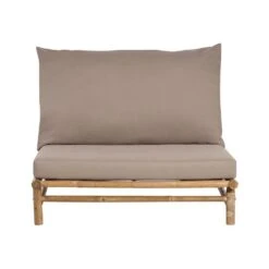TODI - Fauteuil - Lichthout/Taupe - Bamboe -VIDAXL Winkel 3da37e9b4cf94fcab09807364d69a3e4