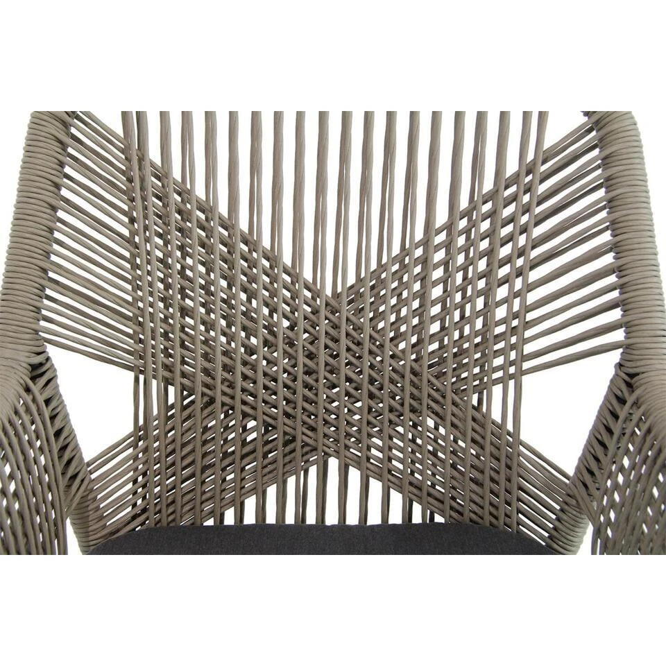 Tuinset 4 Personen 180 Cm Aluminium/wicker Taupe Lifestyle Garden Furniture 13 Tuinset 4 Personen 180 Cm Aluminium/wicker Taupe Lifestyle Garden Furniture - Afbeelding 11