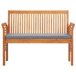 VidaXL Tuinbank 2-zits Met Kussen 120 Cm Massief Acaciahout 7 VidaXL Tuinbank 2-zits Met Kussen 120 Cm Massief Acaciahout -VIDAXL Winkel 40623afad7b54269a26a3ca2c59801f6