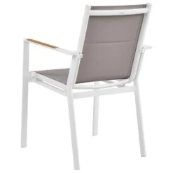 BUSSETO - Tuinstoel Set Van 4 - Grijs - Aluminium -VIDAXL Winkel 41007a9502b946eaa34781c81f83d12f