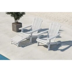 Svea - Tropea Inklapbare Loungestoel - Wit -VIDAXL Winkel 421ab47a422a49f4b6de7e77944fbac1