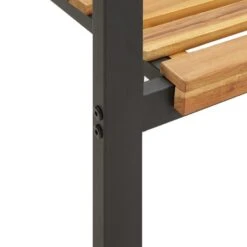 VidaXL - Tuinstoelen - Stapelbaar - Bruin - Acaciahout En Metaal - 4 Stuks -VIDAXL Winkel 44a0a3afcae3407ea45c567bca536997