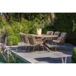 4-Seasons Fabrice Tuinstoel - Antraciet (1 Stuk) -VIDAXL Winkel 46fd967ffee64c0cad31c1e20d78eba8