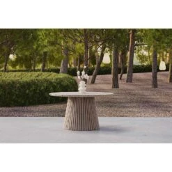 Tuinset Ronde Tuintafels 4 Personen 140 Cm Aluminium/rope Taupe Coco -VIDAXL Winkel 489f774a06504ad2b3ba4c98f217ef4d