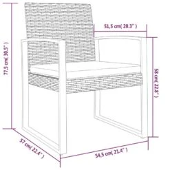 VidaXL - Tuinstoelen - Zwart - Polypropyleen - 2 Stuks -VIDAXL Winkel 48a0496d455d4fcdb765f2f8082acfc2