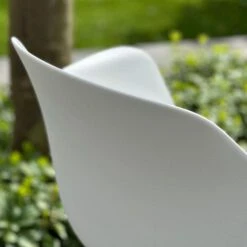 Nolon Noa-Puk Kunststof Tuinstoel Wit - Wit Onderstel -VIDAXL Winkel 4a1d38fadd9b4c7a9e02595405824342