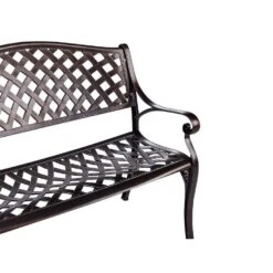 STAGGIA - Tuinbank - Bruin - Metaal -VIDAXL Winkel 4ca8efc2cd88492998f782df07f55dfc