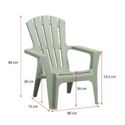 Loungestoel Maryland - Lichtgroen -VIDAXL Winkel 50101041 9600