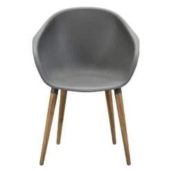 Le Sud Kuipstoel Bretagne - Antraciet - 81x59x55 Cm -VIDAXL Winkel 50101080 0100