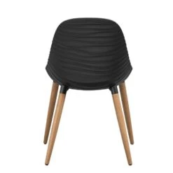 Le Sud Diningstoel Bordeaux - Zwart/naturel - 82x54x55 Cm -VIDAXL Winkel 50101103 0900