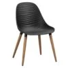 Le Sud Diningstoel Bordeaux - Zwart/naturel - 82x54x55 Cm -VIDAXL Winkel 50101103
