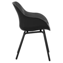 Hartman Kuipstoel Amaya - Kunststof Aluminium Zwart -VIDAXL Winkel 50101130 8000