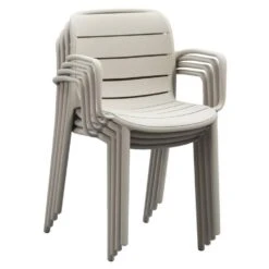 Stapelstoel Nice - Kunststof/zand -VIDAXL Winkel 50101146 4010