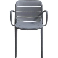 Stapelstoel Nice - Kunststof/antraciet -VIDAXL Winkel 50101149 0100