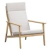 Lounge Fauteuil Jura - Acacia/grijs -VIDAXL Winkel 50103030