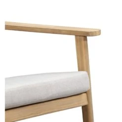 Lounge Fauteuil Jura - Acacia/grijs -VIDAXL Winkel 50103030 9000