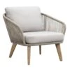 Loungestoel Nant - Wicker/acacia Taupe - 87x79x67 Cm -VIDAXL Winkel 50103036