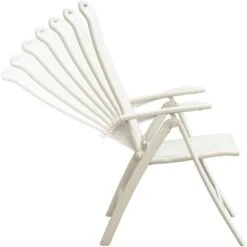 Terrasstoel Cannes 7-standen - Mat Zand -VIDAXL Winkel 50105107 0800