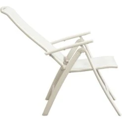 Terrasstoel Cannes 7-standen - Mat Zand -VIDAXL Winkel 50105107 0817