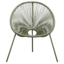 Loungestoel Formentera - Olijfgroen -VIDAXL Winkel 50105125 0100