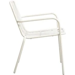 Stapelstoel Vence - Metaal/zand - 82x55x62 Cm -VIDAXL Winkel 50105163 8000