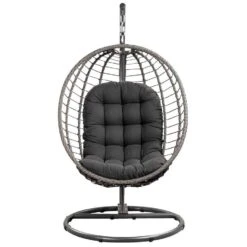 Hangstoel Lourdes - Antraciet - Ø105x190 Cm 7 Hangstoel Lourdes - Antraciet - Ø105x190 Cm -VIDAXL Winkel 50105169 0100