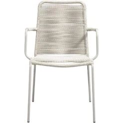 Stapelstoel Isola - Metaal/rope Zand - 85x53x64 Cm -VIDAXL Winkel 50105188 0100