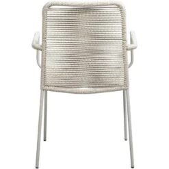 Stapelstoel Isola - Metaal/rope Zand - 85x53x64 Cm -VIDAXL Winkel 50105188 0900