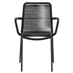 Le Sud Stapelstoel Lunas - Zwart -VIDAXL Winkel 50105243 0100