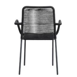 Le Sud Stapelstoel Lunas - Zwart -VIDAXL Winkel 50105243 0900