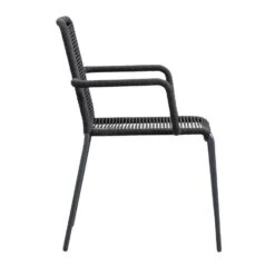 Le Sud Stapelstoel Lunas - Zwart -VIDAXL Winkel 50105243 8000