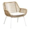 Loungestoel Grand - Wicker Naturel - 78x73x71 Cm -VIDAXL Winkel 50105269