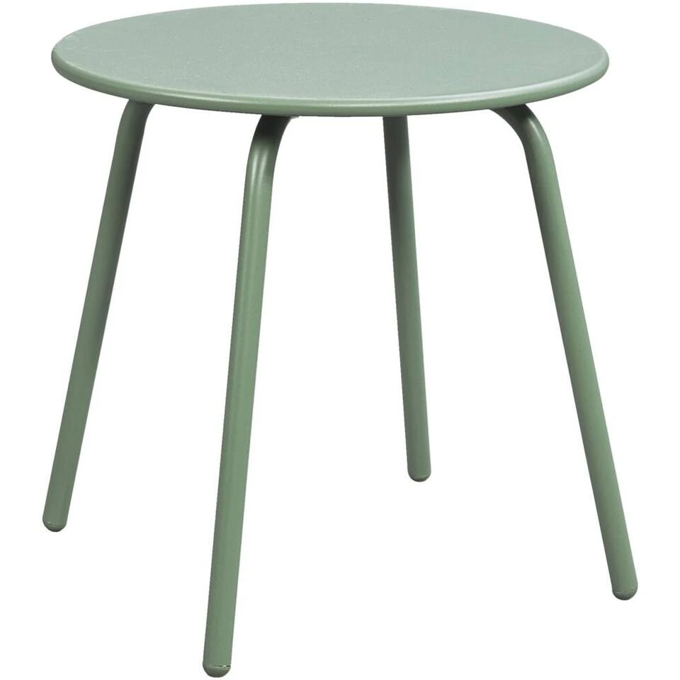 Bijzettafel Montreal - Groen/metaal - 45xØ45 Cm 3 Bijzettafel Montreal - Groen/metaal - 45xØ45 Cm