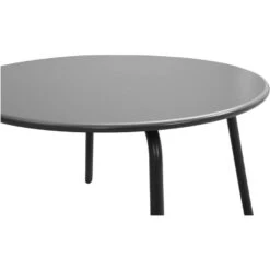 Bijzettafel Montreal - Antraciet/metaal - 36xØ60 Cm -VIDAXL Winkel 50155304 9000