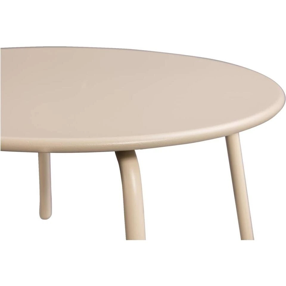 Bijzettafel Montreal - Zand/metaal - 36xØ60 Cm 4 Bijzettafel Montreal - Zand/metaal - 36xØ60 Cm - Afbeelding 2