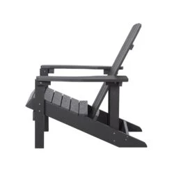 ADIRONDACK - Tuinstoel Met Voetenbank - Grijs - Kunsthout -VIDAXL Winkel 50c0a757bf9a481eae890df1e4ff0731