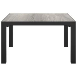 VidaXL - Tuintafel - Grijs - DPC En Staal - 55 X 55 X 31 Cm -VIDAXL Winkel 51f95111f9874af48232fda862df106b