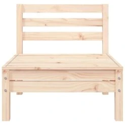 VidaXL - Tuinbank - Natuurlijk Grenenhout - Grenenhout -VIDAXL Winkel 54d994fcefff46d69507ce6c2c694609