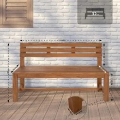 CLP Teakbank Augusta 150 Cm -VIDAXL Winkel 5540d3988a6f44288a1bb8071916a737