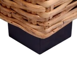 VidaXL Tuinbank 3-zits Natuurlijk Rattan -VIDAXL Winkel 56d5b99300ae44318a047bd9450528a1