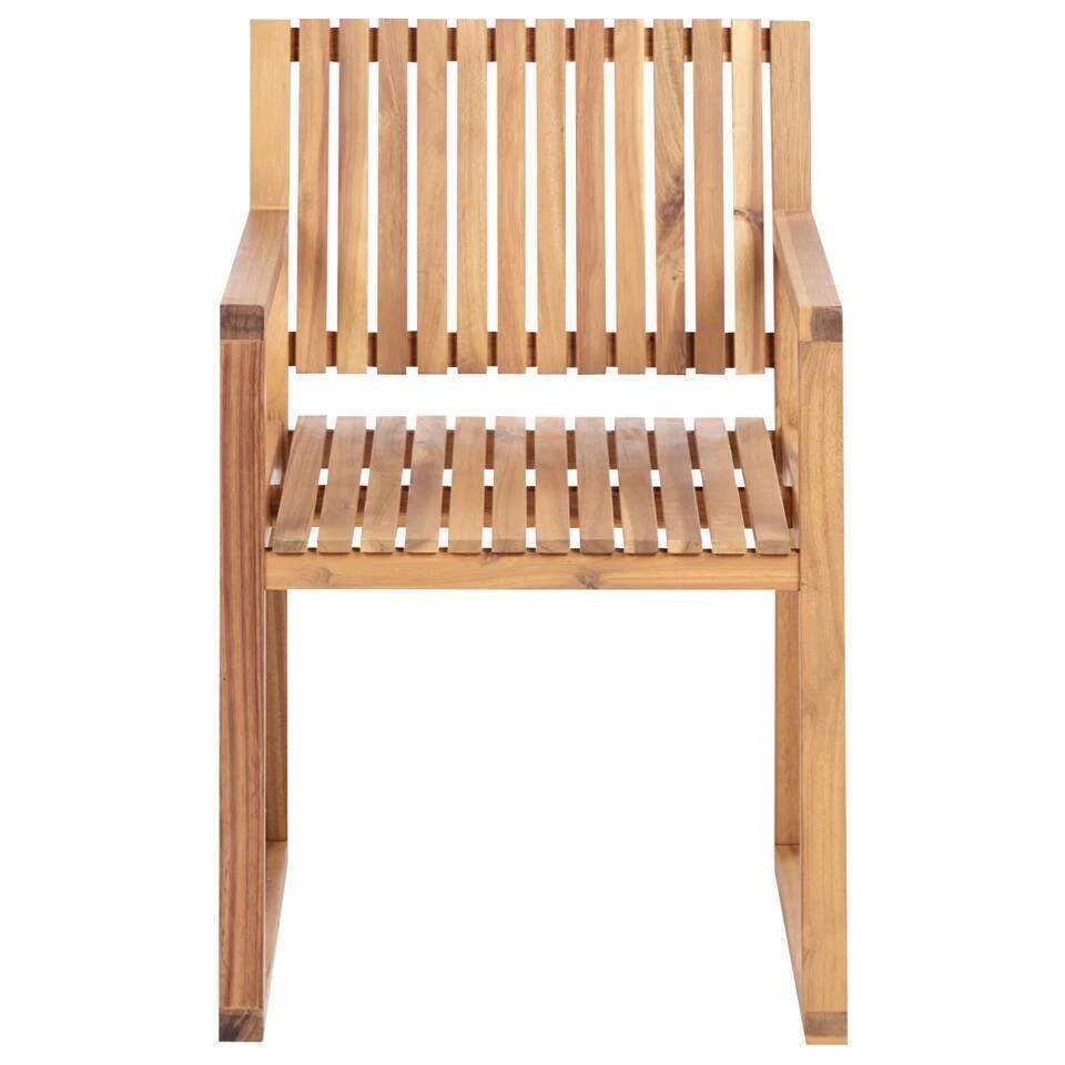 SASSARI II - Tuinset Voor 8 - Lichthout/Wit - FSC Acaciahout 14 SASSARI II - Tuinset Voor 8 - Lichthout/Wit - FSC Acaciahout - Afbeelding 12