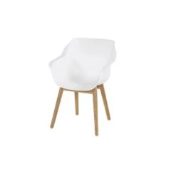 Set Van 2- Hartman Sophie Studio Diningstoel- White - Teak Poot -VIDAXL Winkel 581129a0ae784efaab4db748f1c8920f