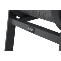 Tuinstoel Stapelbaar Aluminium/Textileen /Aluminium/textileen Grijs-antraciet -VIDAXL Winkel 581135a288f24011a3a3805fd63ea9de