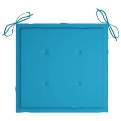 VidaXL - Tuinstoelen Met Kussens - Blauw - Massief Acaciahout - 2 Stuks -VIDAXL Winkel 5c58f67b60e04b8bbb599ade4b898a41