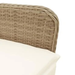 VidaXL - Verstelbare Tuinstoel Met Kussens - Beige - Poly Rattan -VIDAXL Winkel 5c8585158f354b3fa10765da6a786148
