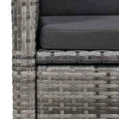 VidaXL - Tuinset Grijs - 4 Verstelbaar Stoelen & 150x90 Cm Tafel - Poly Rattan 26 VidaXL - Tuinset Grijs - 4 Verstelbaar Stoelen & 150x90 Cm Tafel - Poly Rattan -VIDAXL Winkel 5f2fbc7e05844506a21e3f47fc91d581